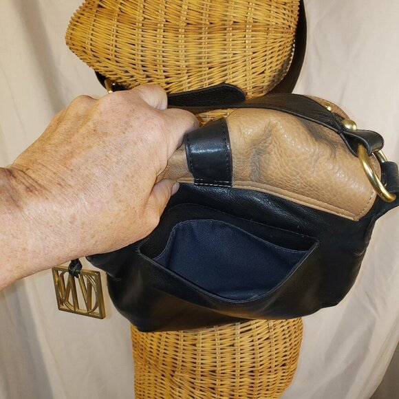 Vintage Via Neroli Leopard Print & Leather Crossbody Handbag - Picture 5 of 15